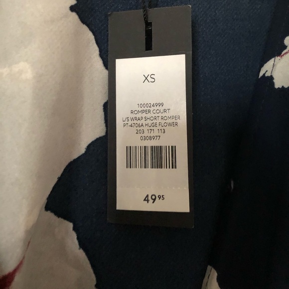 DYNAMITE LONG SLEEVE ROMPER - Picture 4 of 4